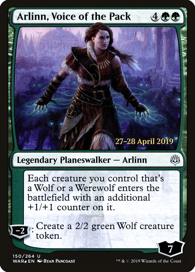 Arlinn, Voice of the Pack 150 (Prerelease Cards)  - PreRelease Foil | Good Games Adelaide SA