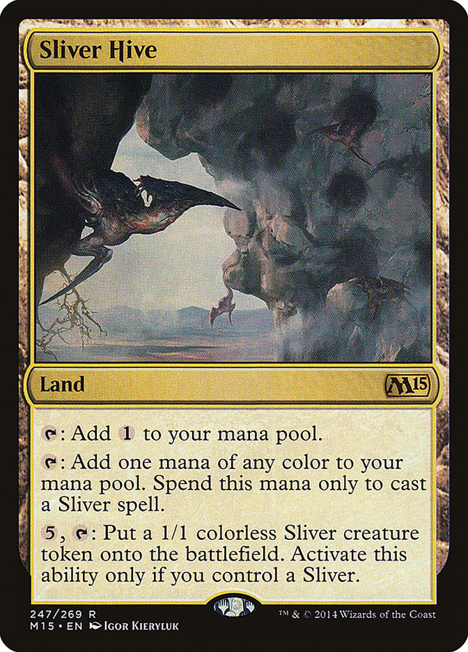 Sliver Hive 247 (Magic 2015 (M15))  - Foil | Good Games Adelaide SA