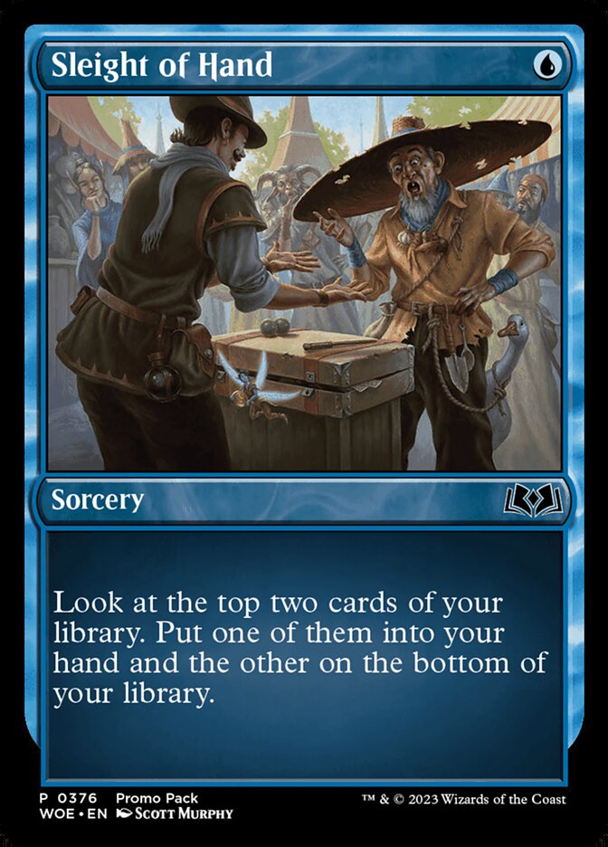 Sleight of Hand 376 (Promo Pack: Wilds of Eldraine)  - Foil | Good Games Adelaide SA