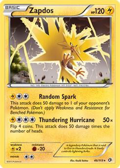 Zapdos 46 113 BW Legendary Treasures 046/113 (Deck Exclusives)  | Good Games Adelaide SA