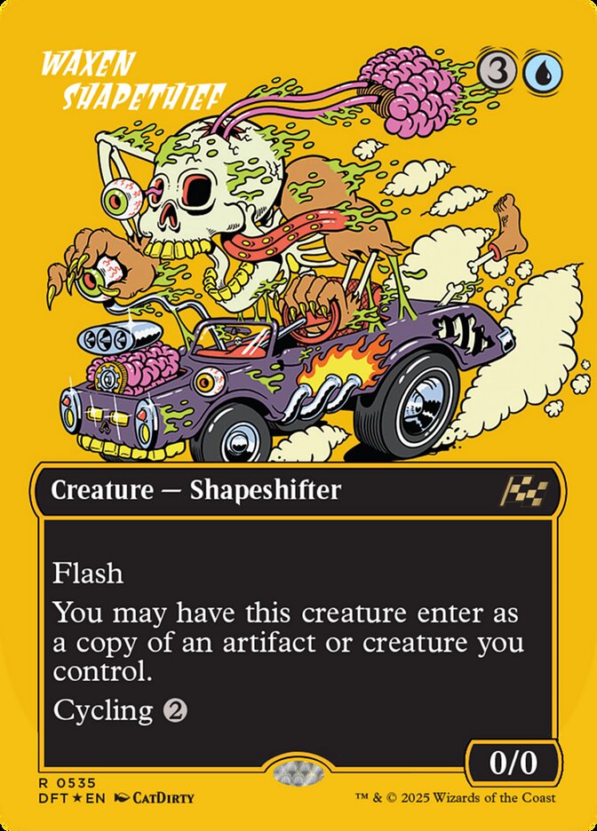 Waxen Shapethief 535 (Aetherdrift)  - Foil | Good Games Adelaide SA