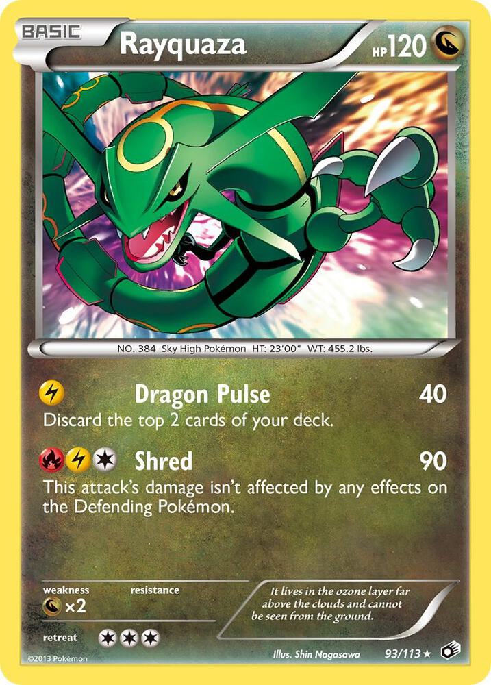 Rayquaza 93/113 (Legendary Treasures)  - Holofoil | Good Games Adelaide SA