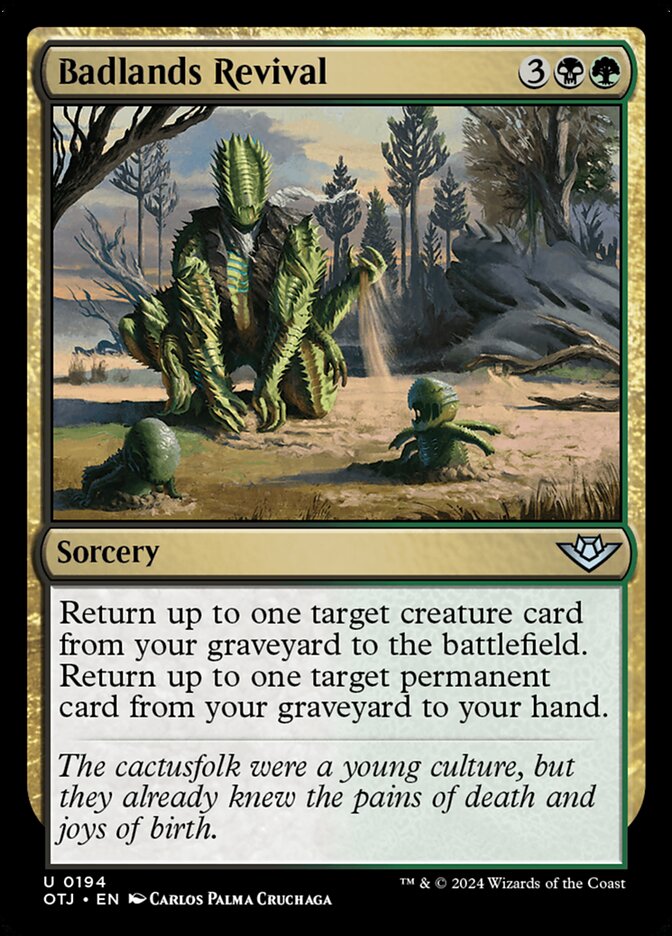 Badlands Revival 194 (Outlaws of Thunder Junction)  - Foil | Good Games Adelaide SA