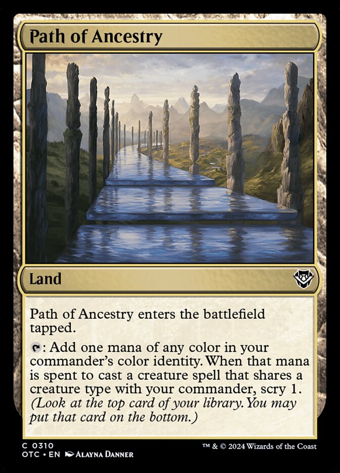 Path of Ancestry 310 (Commander: Outlaws of Thunder Junction)  | Good Games Adelaide SA