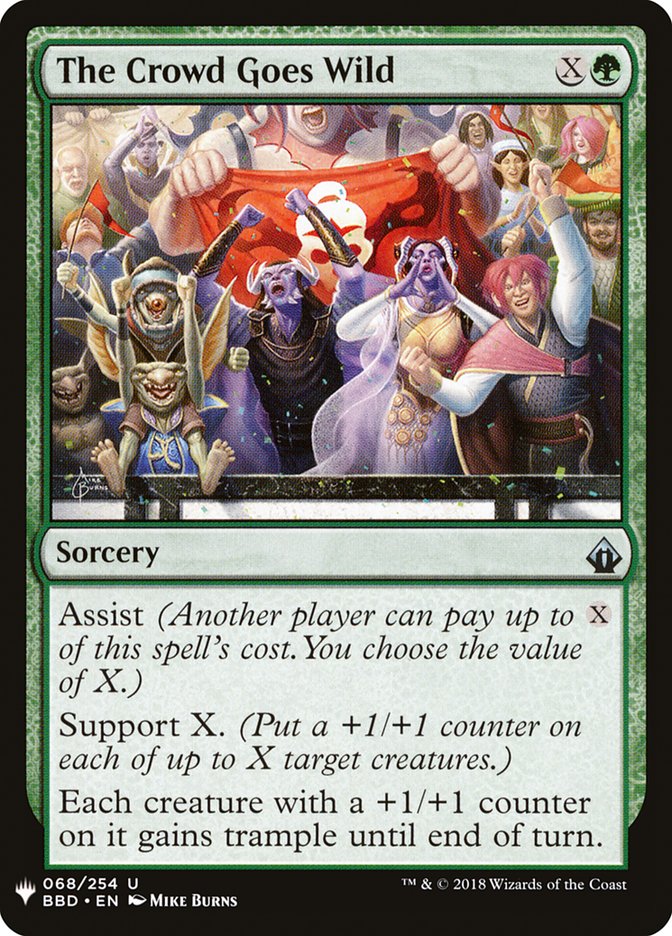 The Crowd Goes Wild 68 (The List Reprints)  | Good Games Adelaide SA
