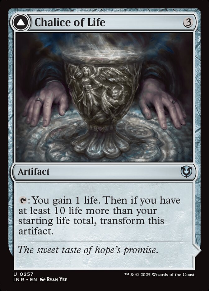 Chalice of Life // Chalice of Death 257 (Innistrad Remastered)  - Foil | Good Games Adelaide SA
