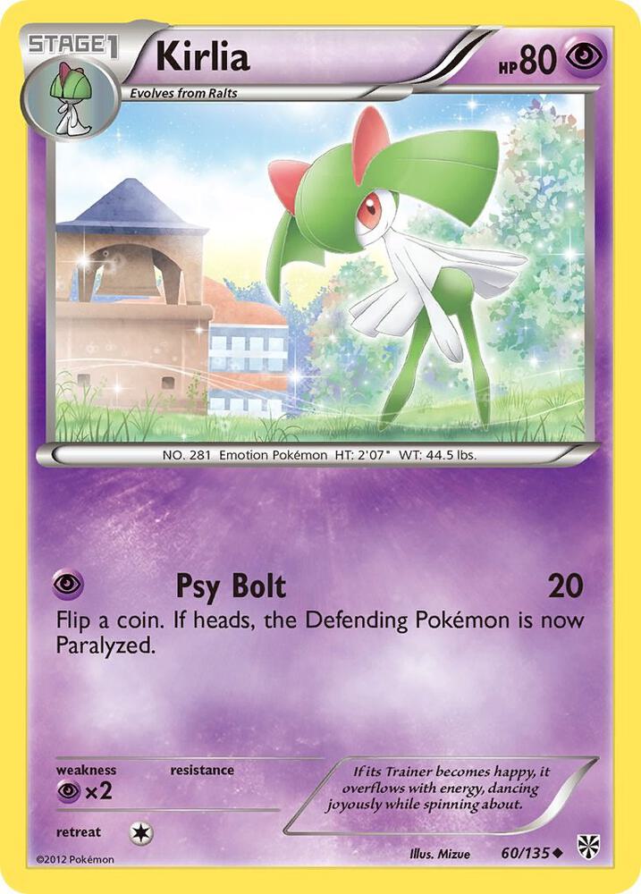 Kirlia 60/135 (Plasma Storm)  - Reverse Holofoil | Good Games Adelaide SA