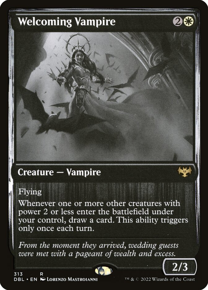 Welcoming Vampire 313 (Innistrad: Double Feature)  - Foil | Good Games Adelaide SA