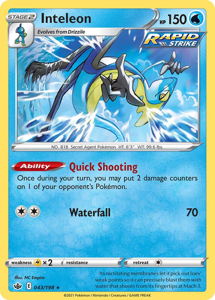 Inteleon 043 198 043/198 (Deck Exclusives)  | Good Games Adelaide SA