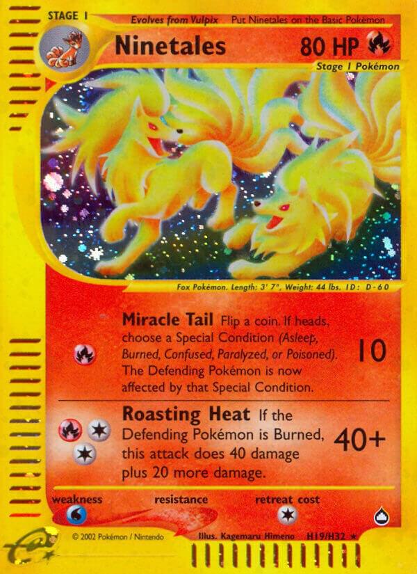 Ninetales H19/H32 (Aquapolis)  - Holofoil | Good Games Adelaide SA