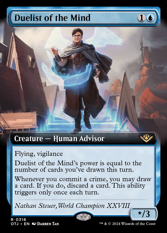 Duelist of the Mind 318 (Outlaws of Thunder Junction)  - Foil | Good Games Adelaide SA