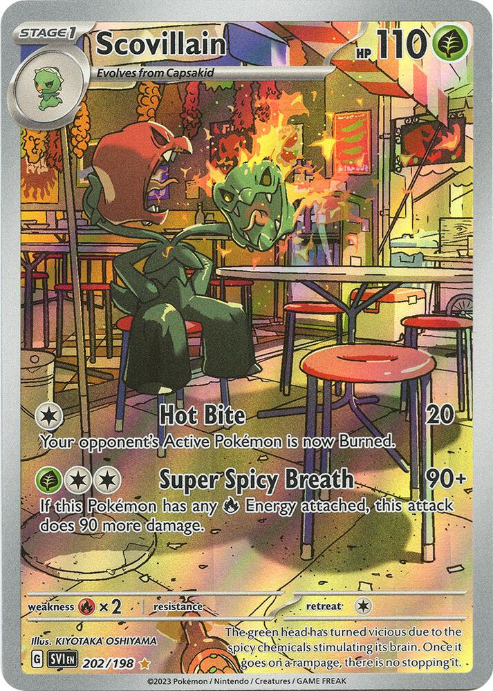 Scovillain 202 198 202/198 (SV01: Scarlet & Violet Base Set)  - Holofoil | Good Games Adelaide SA