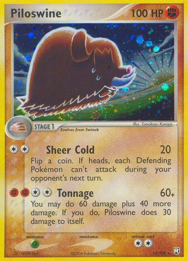 Piloswine 13/109 (Team Rocket Returns)  - Holofoil | Good Games Adelaide SA
