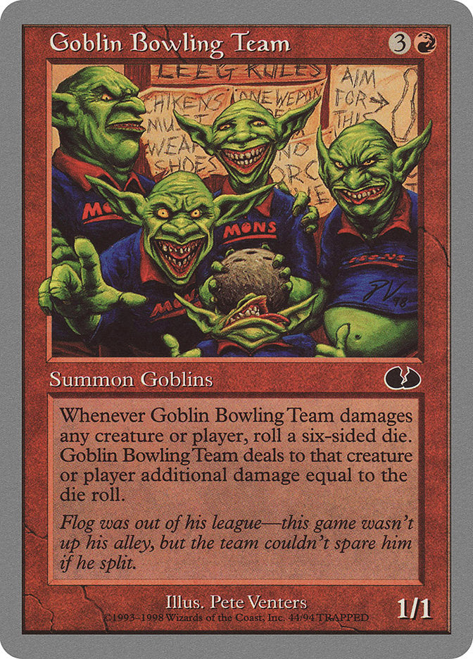 Goblin Bowling Team 44 (Unglued)  | Good Games Adelaide SA