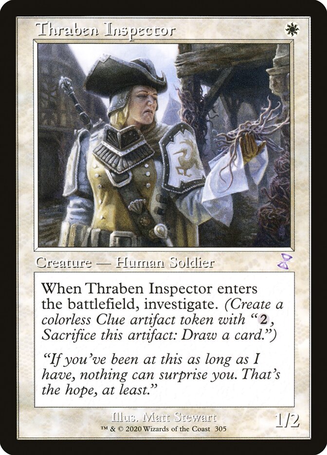 Thraben Inspector 305 (Time Spiral: Remastered)  | Good Games Adelaide SA