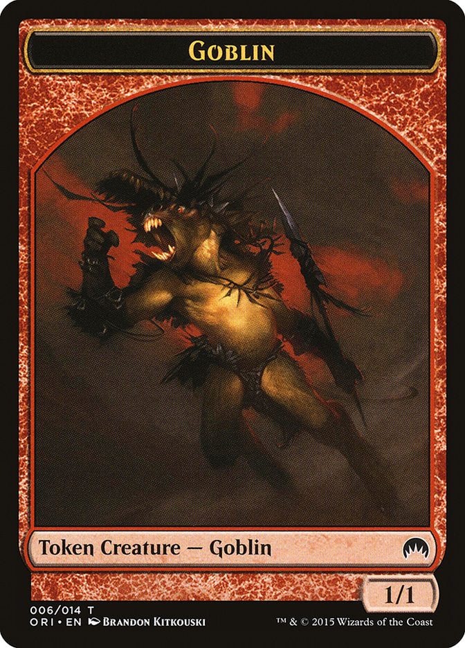 Goblin Token 6 (Magic Origins)  | Good Games Adelaide SA