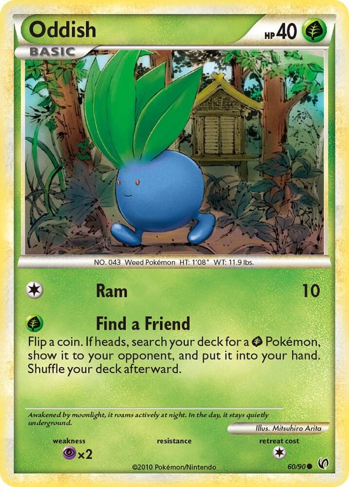 Oddish 60/90 (Undaunted)  - Reverse Holofoil | Good Games Adelaide SA