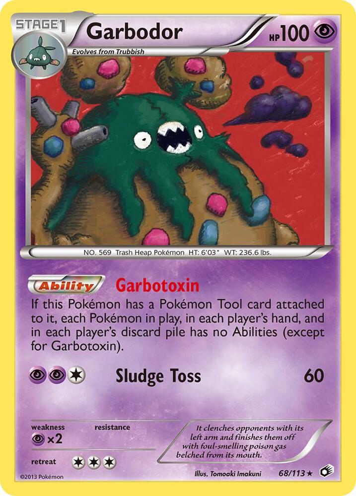 Garbodor 68/113 (Legendary Treasures)  - Holofoil | Good Games Adelaide SA