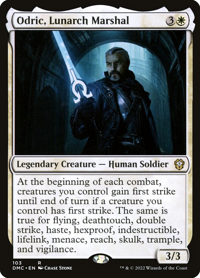 Odric, Lunarch Marshal 103 (Commander: Dominaria United)  | Good Games Adelaide SA