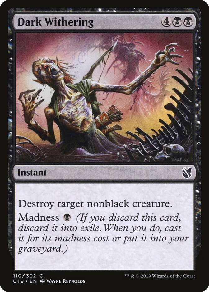 Dark Withering 110 (Commander 2019)  | Good Games Adelaide SA