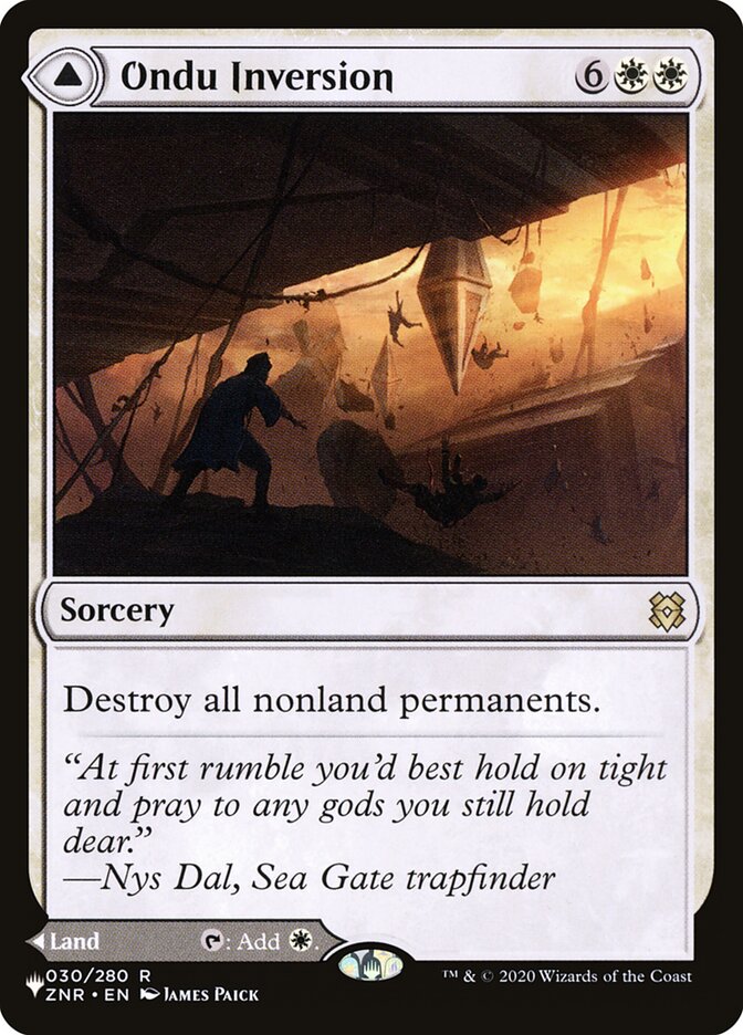 Ondu Inversion // Ondu Skyruins 30 (The List Reprints)  | Good Games Adelaide SA