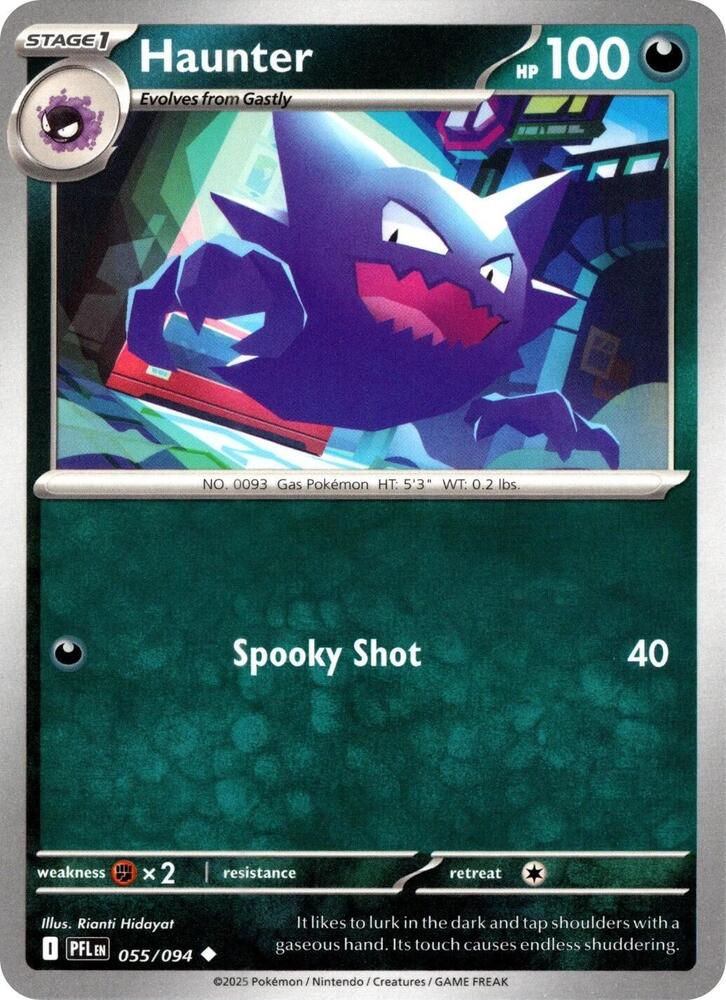 Haunter 055/094 (ME02: Phantasmal Flames)  | Good Games Adelaide SA