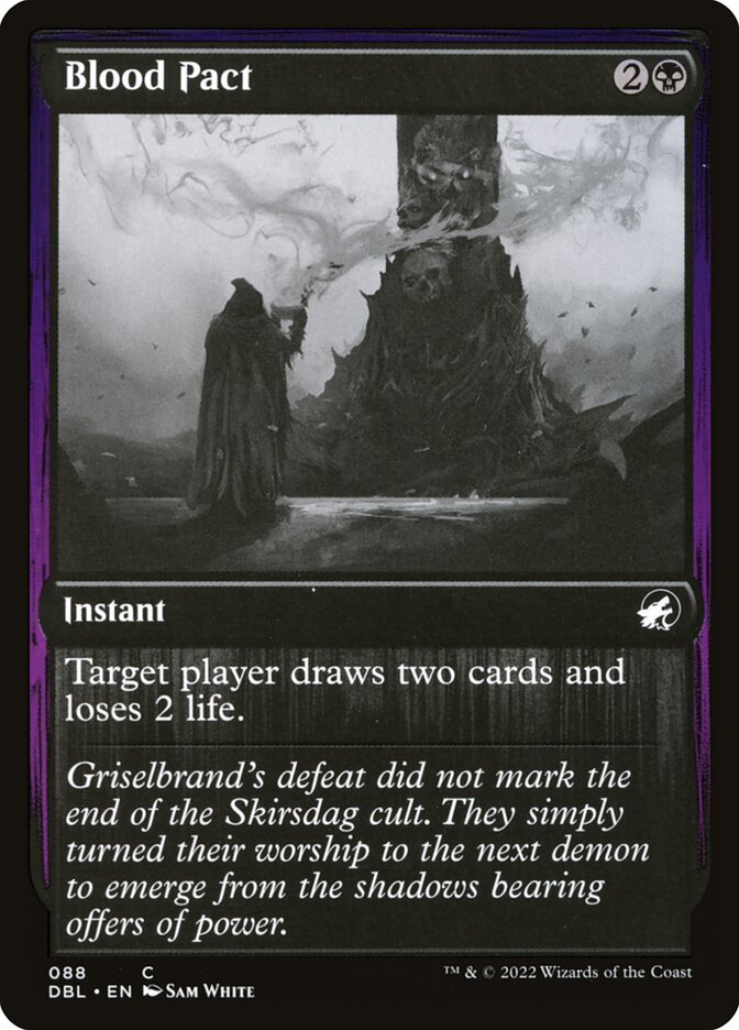 Blood Pact 88 (Innistrad: Double Feature)  - Foil | Good Games Adelaide SA