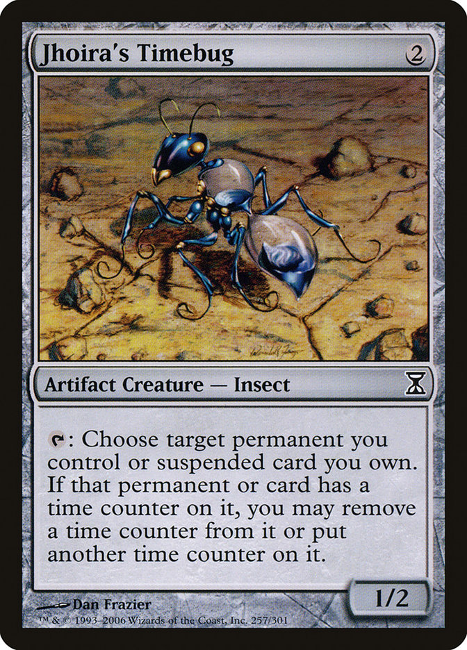 Jhoira's Timebug 257 (Time Spiral)  - Foil | Good Games Adelaide SA