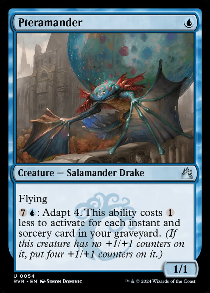 Pteramander 54 (Ravnica Remastered)  - Foil | Good Games Adelaide SA