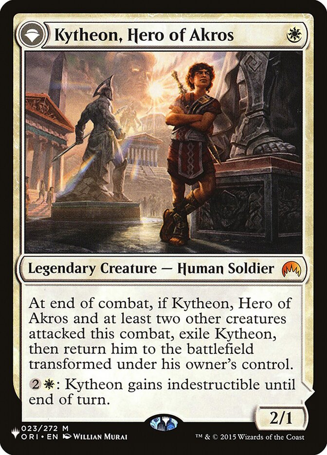 Kytheon, Hero of Akros // Gideon, Battle-Forged 23 (The List Reprints)  | Good Games Adelaide SA