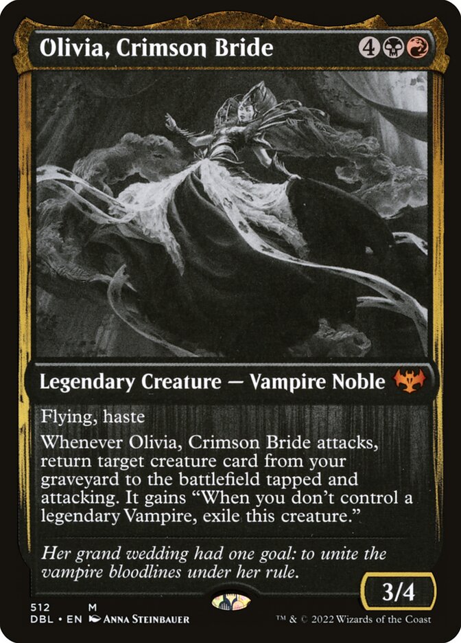 Olivia, Crimson Bride 512 (Innistrad: Double Feature)  - Foil | Good Games Adelaide SA