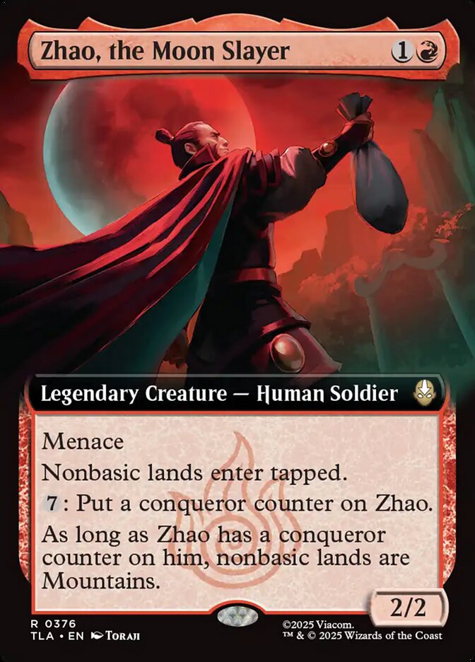 Zhao, the Moon Slayer 376 (Avatar: The Last Airbender)  - Foil | Good Games Adelaide SA