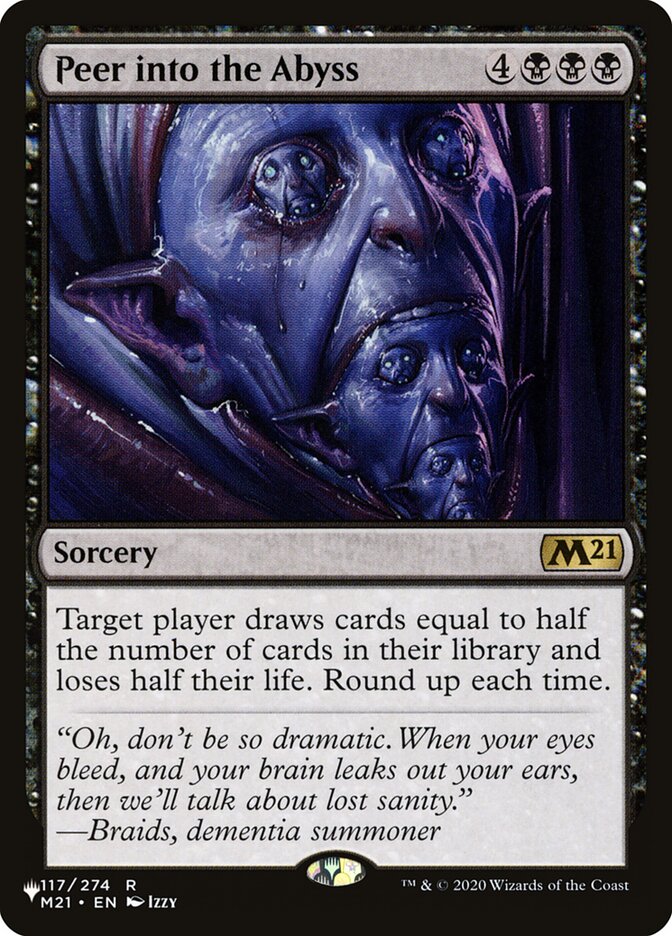 Peer into the Abyss 117/274 (The List Reprints)  | Good Games Adelaide SA