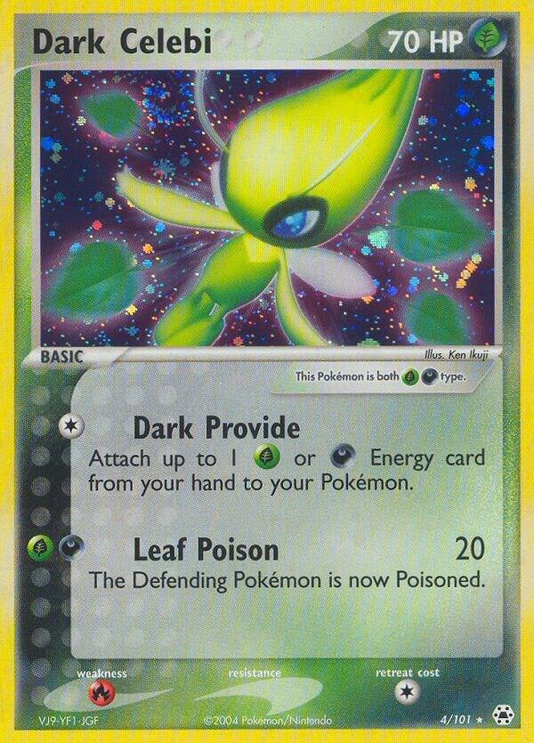 Dark Celebi 4/101 (Hidden Legends)  - Holofoil | Good Games Adelaide SA