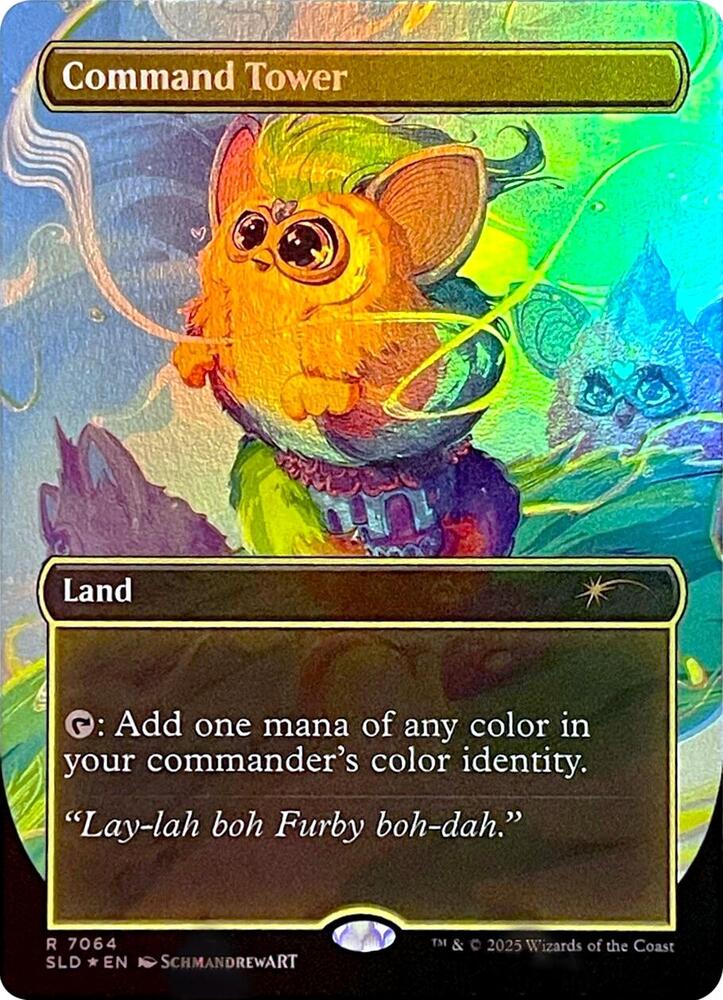 Command Tower 7064 Rainbow Foil 7064 (Secret Lair Drop Series)  - Foil | Good Games Adelaide SA