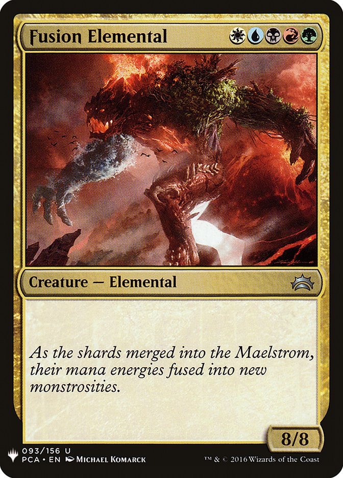Fusion Elemental 93 (The List Reprints)  | Good Games Adelaide SA