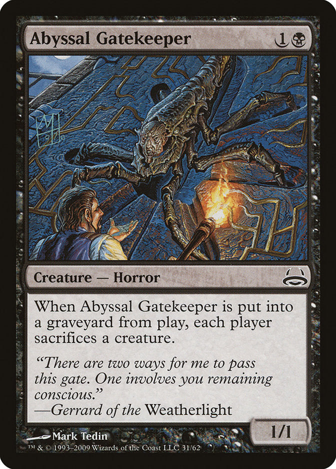 Abyssal Gatekeeper 31 (Duel Decks: Divine vs. Demonic)  | Good Games Adelaide SA