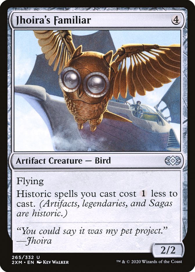 Jhoira's Familiar 265 (Double Masters)  - Foil | Good Games Adelaide SA
