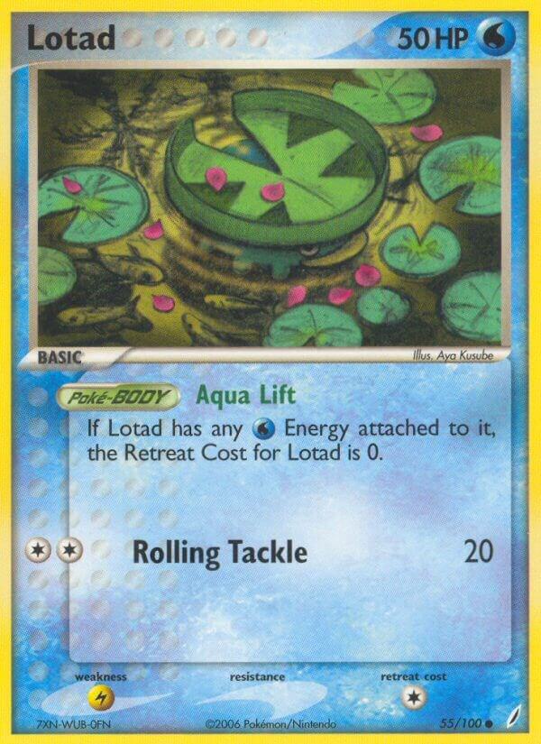 Lotad Duplicate 55/100 (Crystal Guardians)  - Reverse Holofoil | Good Games Adelaide SA