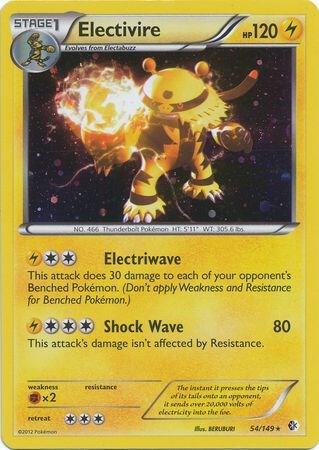 Electivire 54 149 Cosmos Holo 054/149 (Blister Exclusives)  - Holofoil | Good Games Adelaide SA
