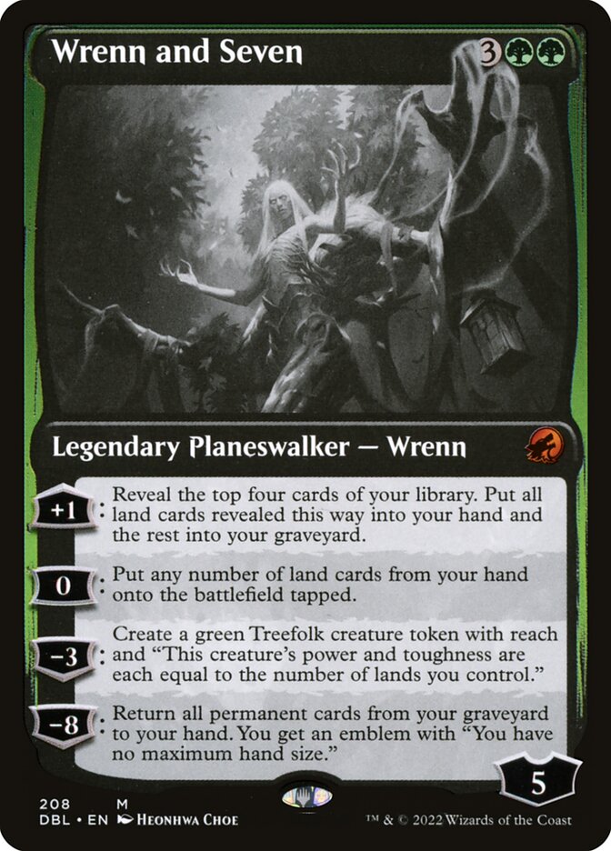 Wrenn and Seven 208 (Innistrad: Double Feature)  - Foil | Good Games Adelaide SA