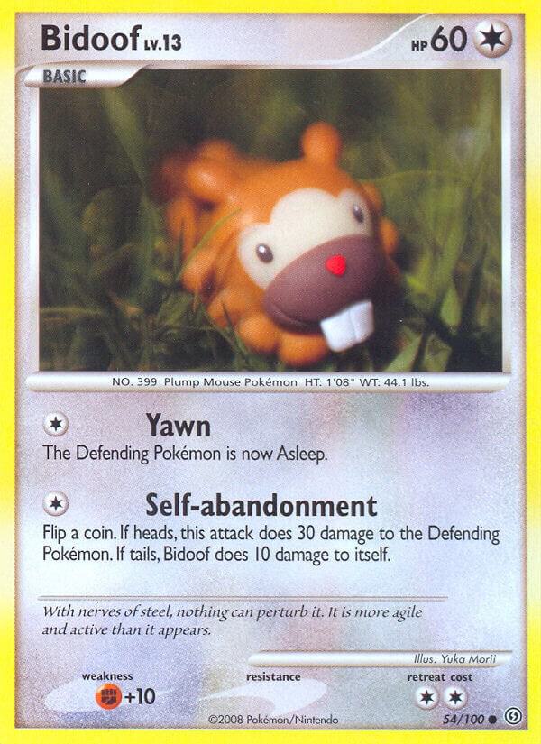 Bidoof 54/100 (Stormfront)  | Good Games Adelaide SA