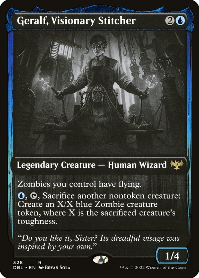 Geralf, Visionary Stitcher 328 (Innistrad: Double Feature)  | Good Games Adelaide SA