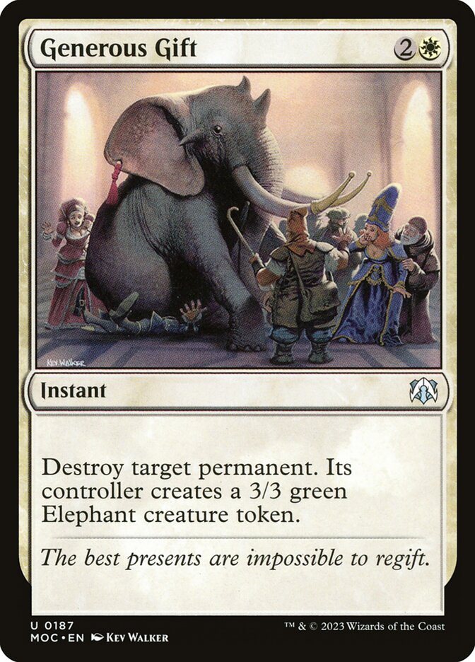 Generous Gift 187 (Commander: March of the Machine)  | Good Games Adelaide SA