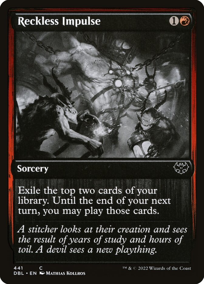Reckless Impulse 441 (Innistrad: Double Feature)  | Good Games Adelaide SA