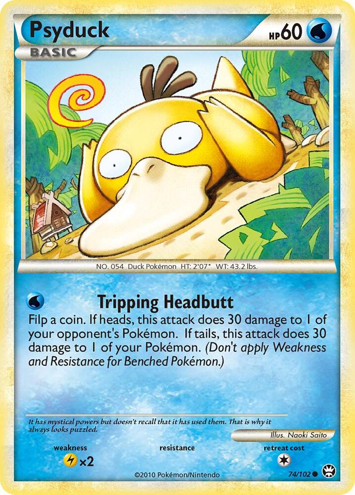 Psyduck 74/102 (Triumphant)  | Good Games Adelaide SA