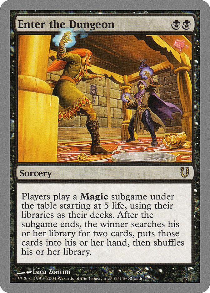 Enter the Dungeon 53 (Unhinged)  - Foil | Good Games Adelaide SA