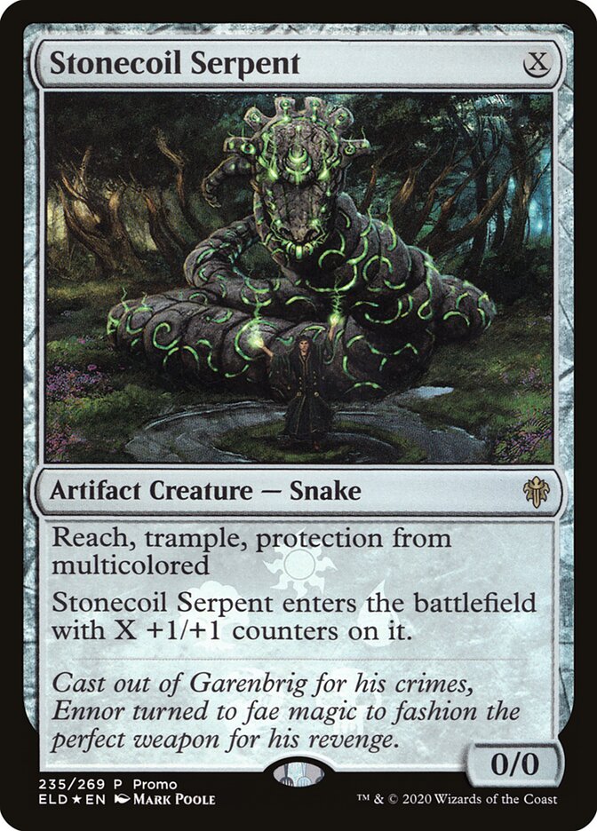 Stonecoil Serpent 235 (Media Promos)  - Foil | Good Games Adelaide SA