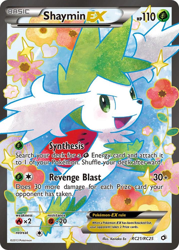 Shaymin EX Full Art RC21/RC25 (Legendary Treasures: Radiant Collection)  - Holofoil | Good Games Adelaide SA