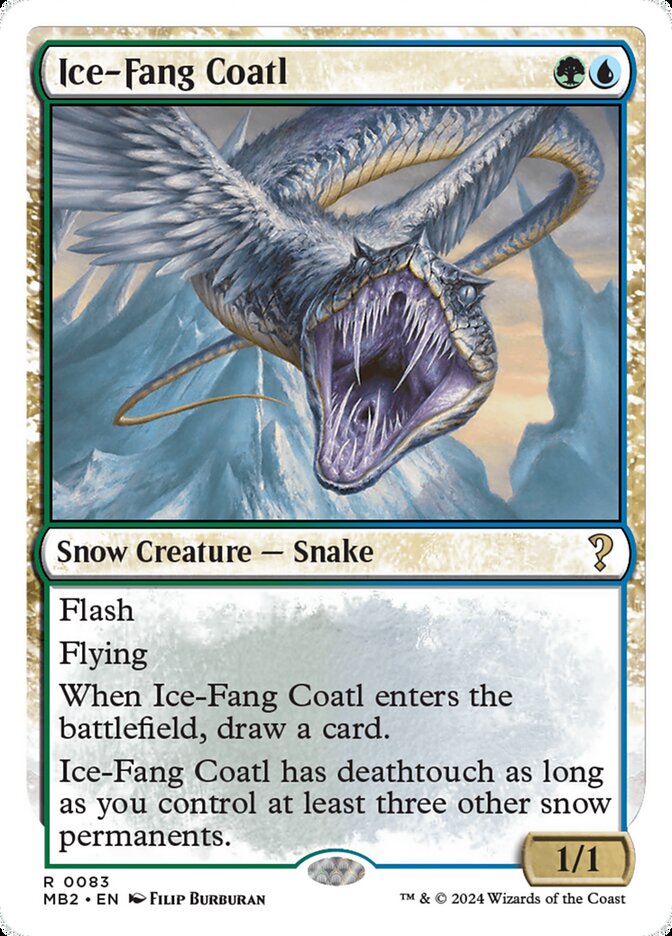 Ice-Fang Coatl 83 (Mystery Booster 2)  | Good Games Adelaide SA